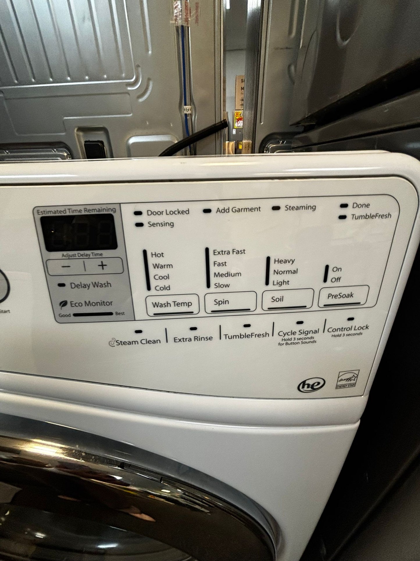 Whirlpool front load washing machine stackable 27” #W231TL