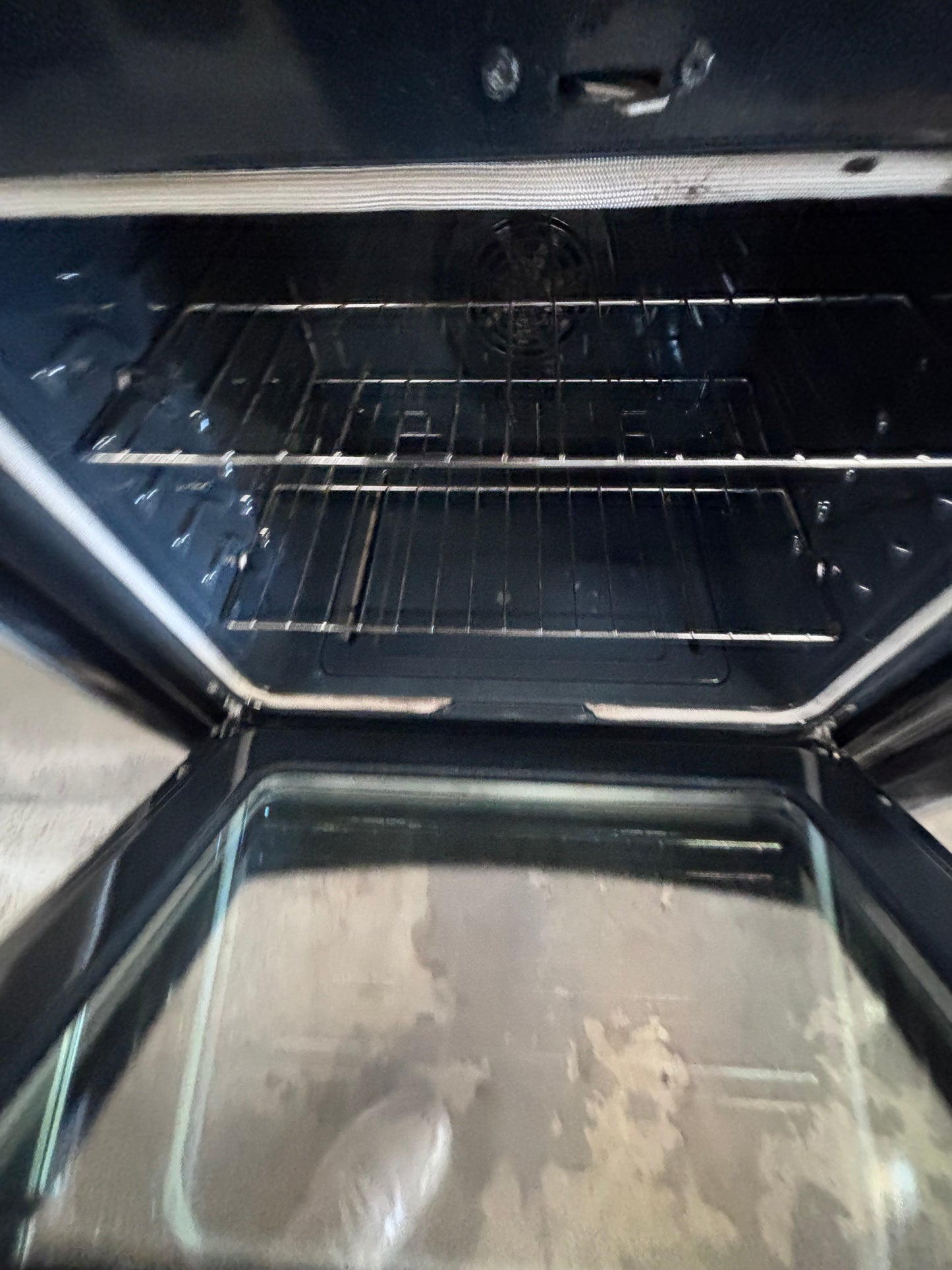 >Special 🎈2pc. Samsung Combo used refurbished -counter depth french door refrigerator 36” x 69h x 25depth ,, Samsung 36” w/ice maker & water dispenser & gas range five burners  #RFZ324CB
