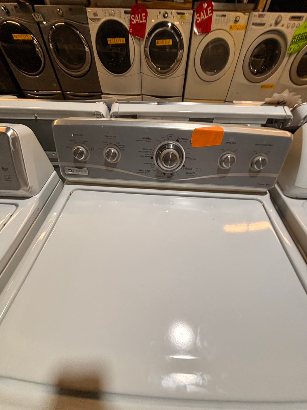 >*sale🎈maytag heavy duty Top load washing machine w agitator 27" in good condition,used-Refurbished #TWM336B
