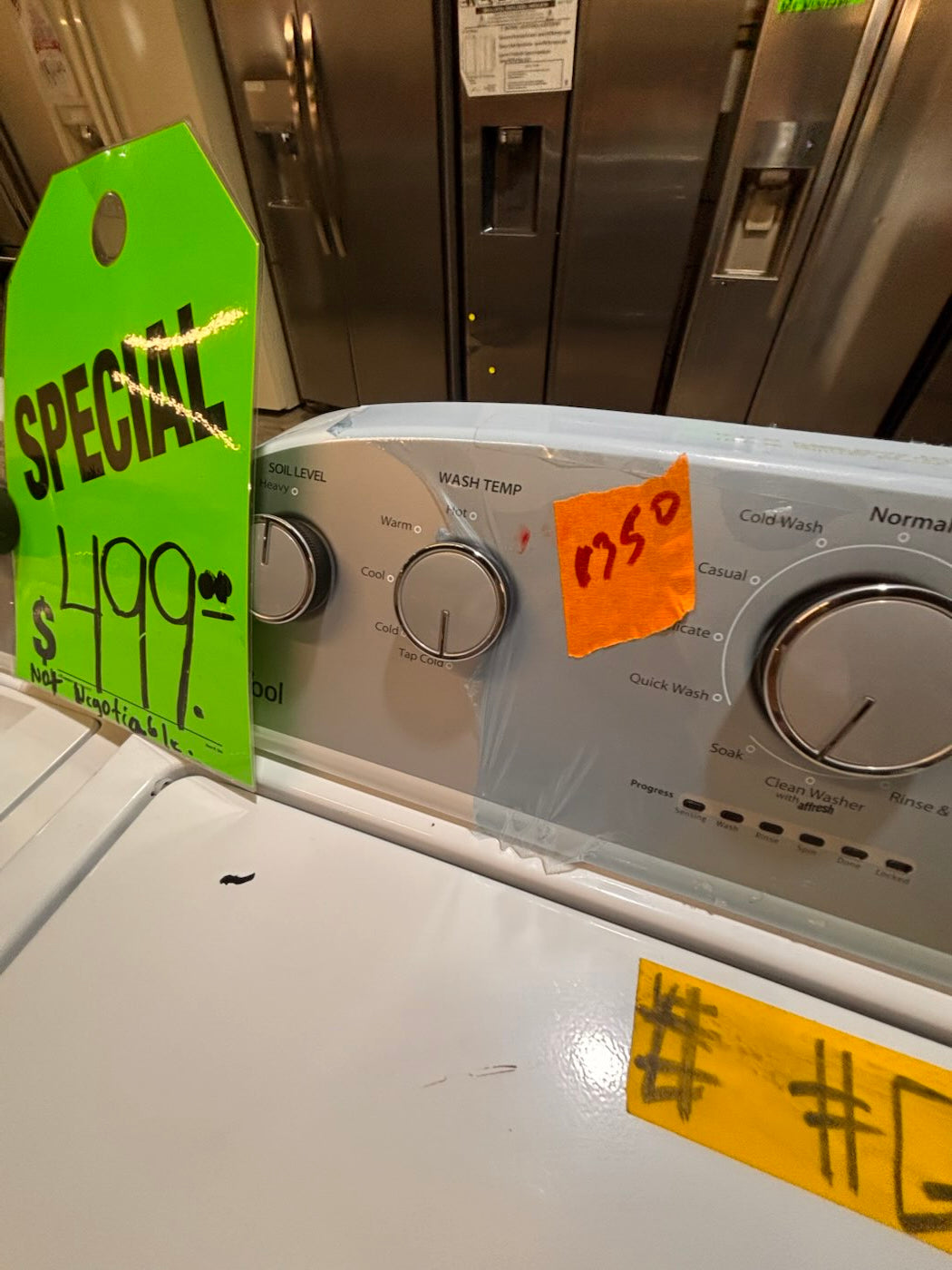 }}whirlpool top load washer with removable agitator large capacity & electric dryer 220v  set top load side by side used , refurbished working 💯  with warranty #TS741YB