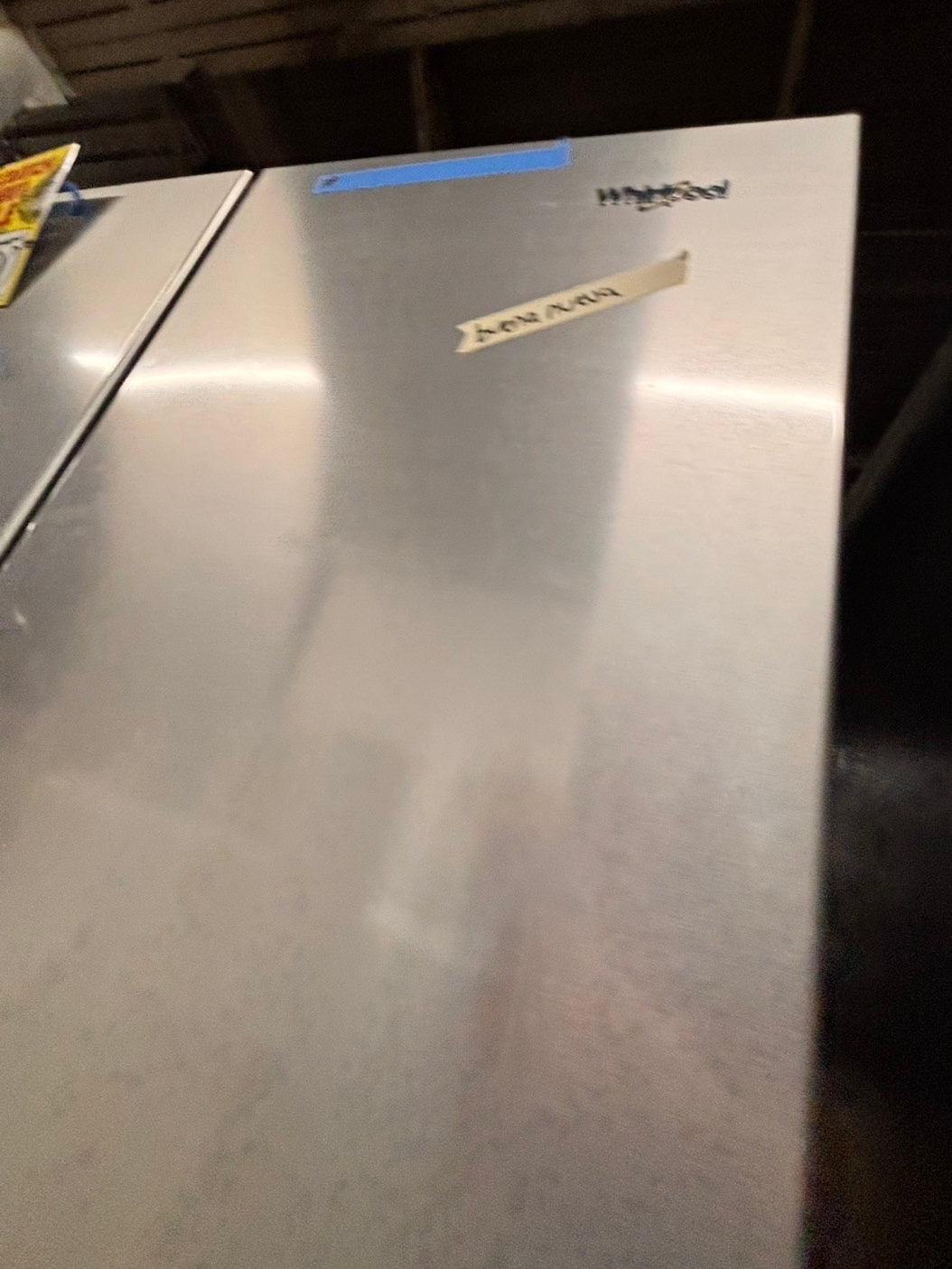 >special🎈New open box 📦 costumer return whirlpool- 23 cu. ft. Counter depth 19.4 cu. ft. Counter Depth French Door Refrigerator in Fingerprint Resistant .. #RWVYY41B