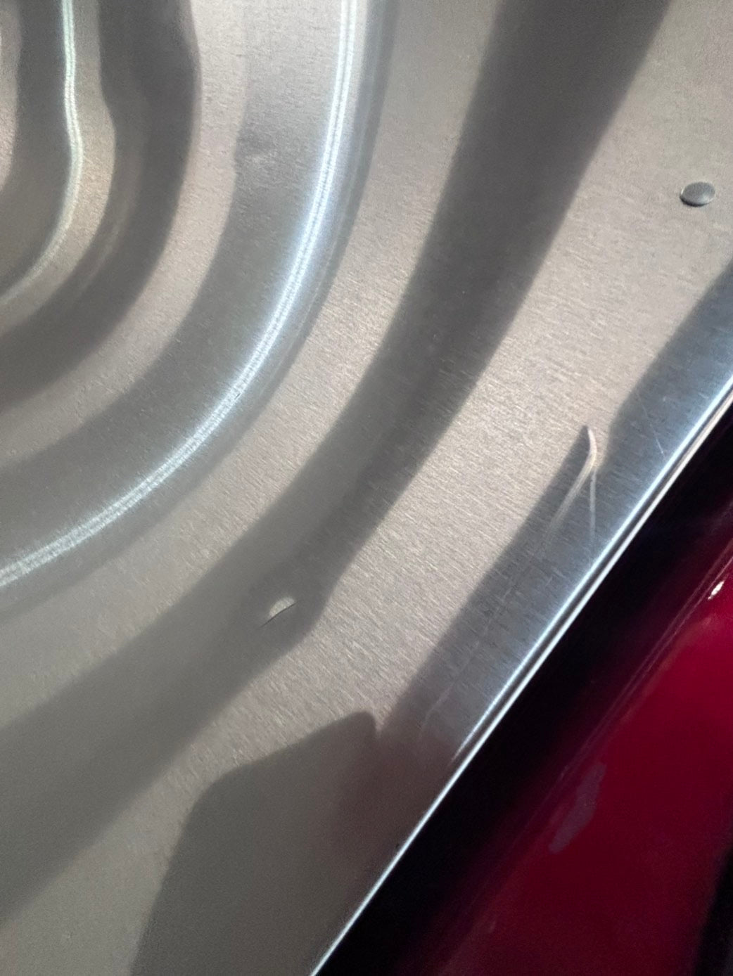 >*Whirlpool top freezer refrigerator stainless steel used-refurbished 30" #RP6W19B