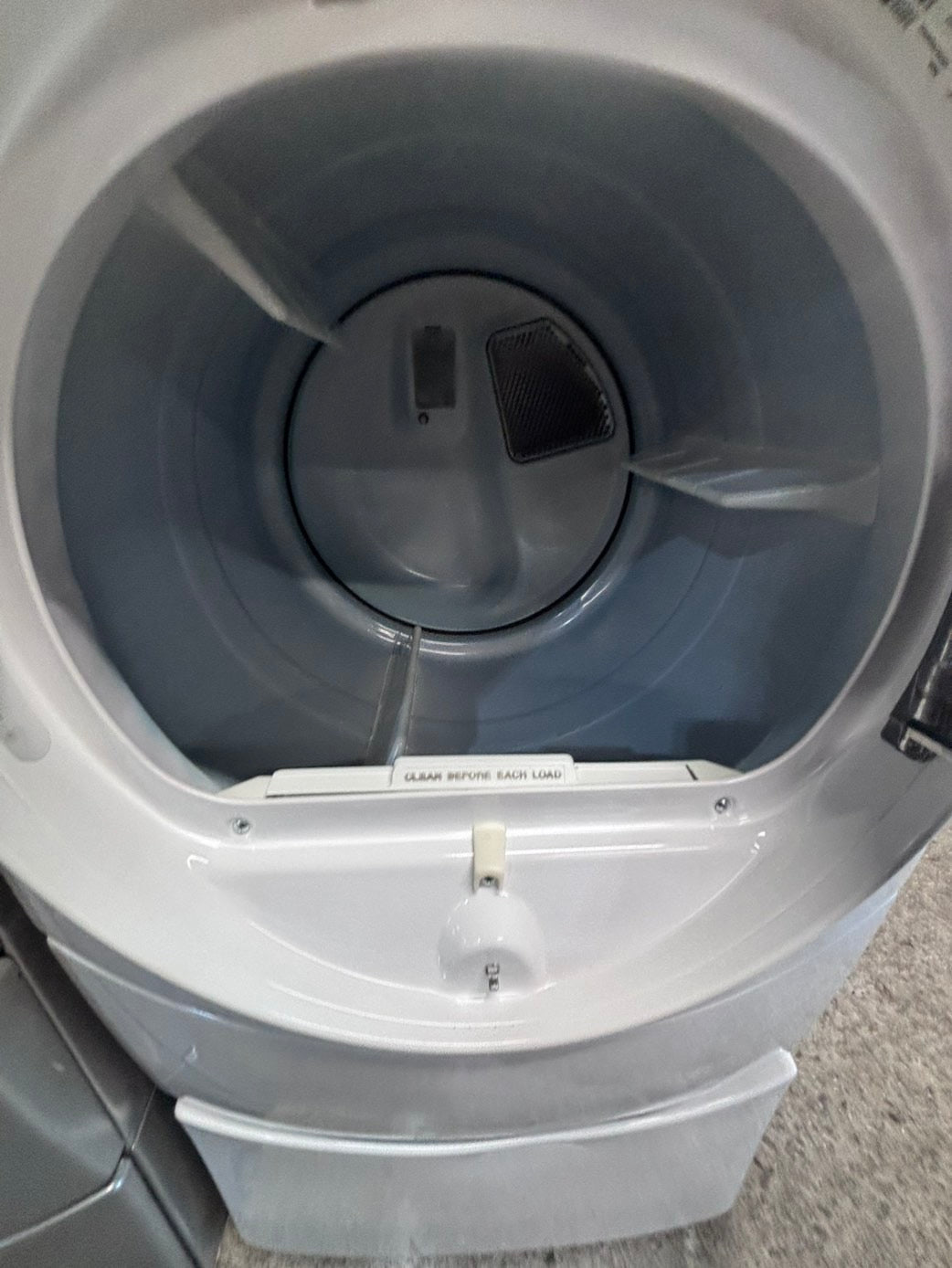 >*july 4th 🇺🇸🔥whirlpool Dryer electric 220v in white front load w/pedestal extra storage  drum large capacity 27" refurbished #EDPL15B