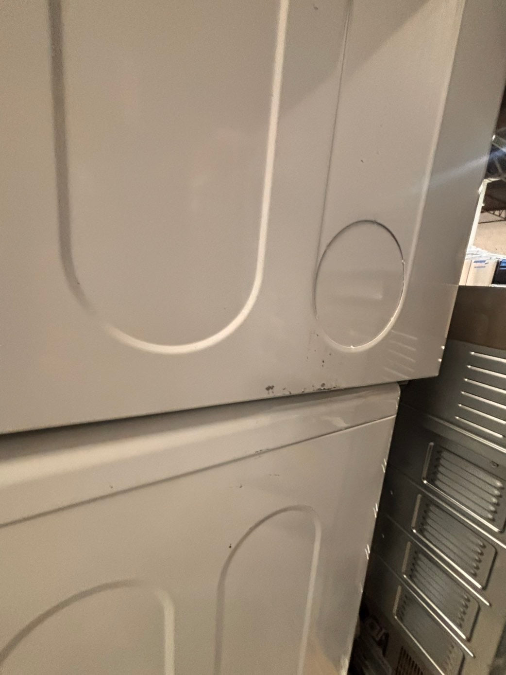 SALE🔥SAMSUNG front load washer large capacity & dryer set electric 220v front load stackable or side by side - in white #WS3RTSET