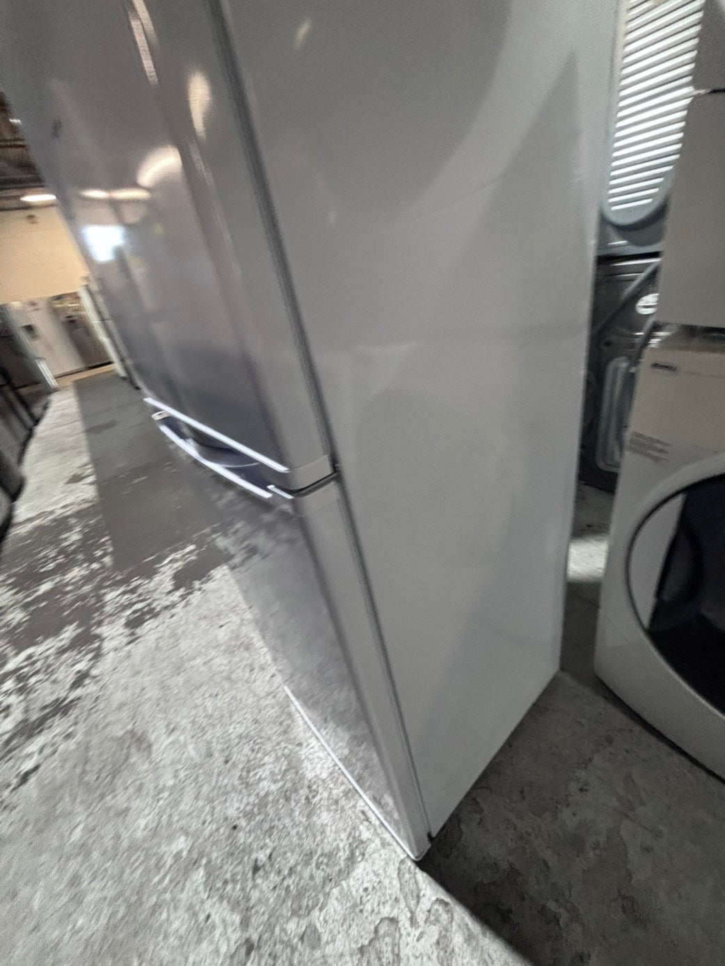 >*top freezer refrigerator stainless steel 24" refurbished #RSA1DB