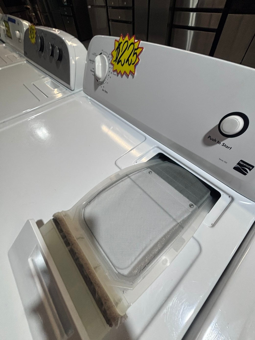 >>Kenmore  29” large capacity electric dryer 220v side by side used-refurbished #KEDH22B