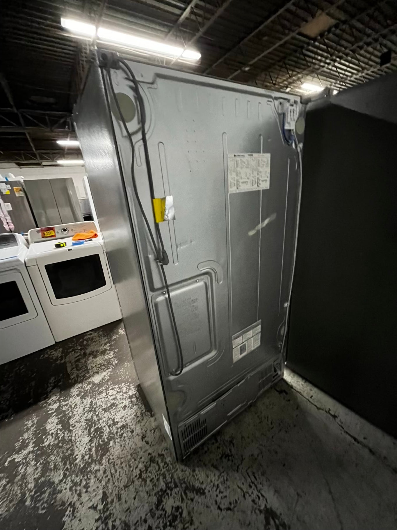 🎄 LG French door Refrigerator counter depth stainless steel w/ ice water dispenser 36" #RF79349B