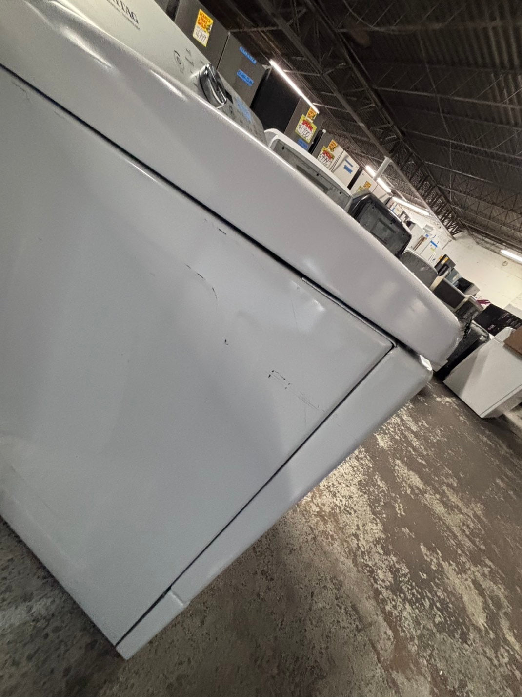 >maytag side x side extra large capacity electric 220v dryer   27” used -Refurbished #MG78D8B