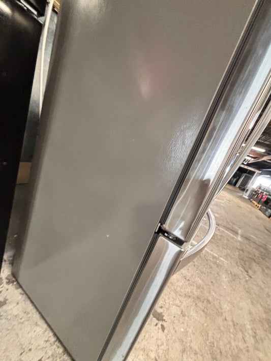 >sale🔥kenmore French door Refrigerator counter depth stainless steel w/ ice water dispenser great condition 36" used-refurbished #KVRC24B