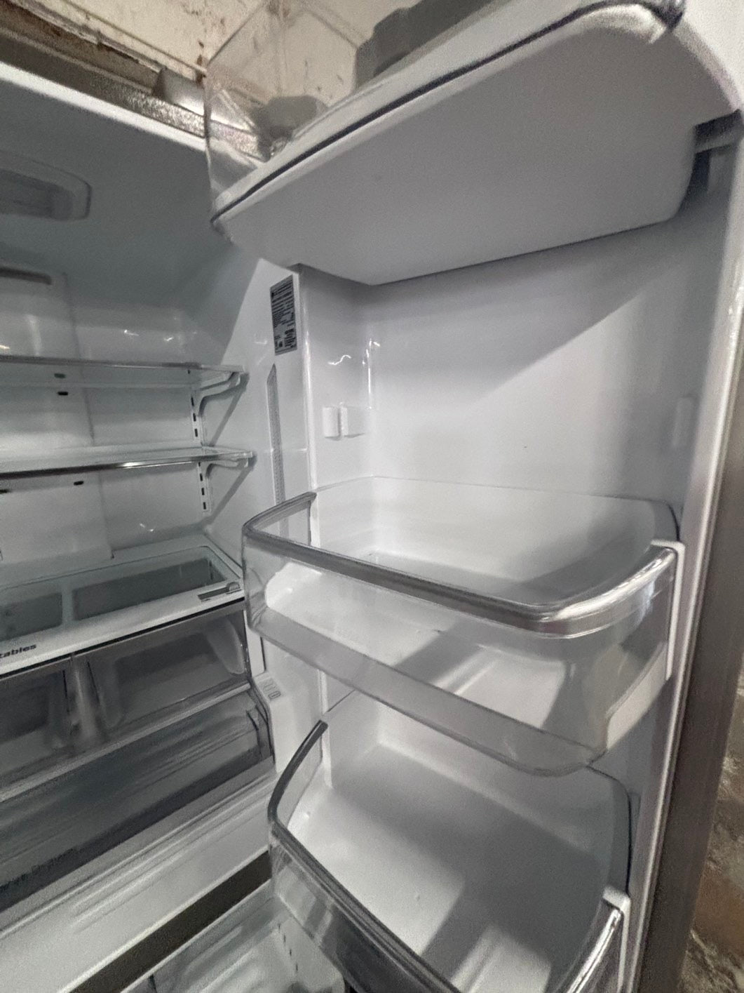 >LG French door Refrigerator counter depth stainless steel w/ ice water dispenser 36" #RTT624B