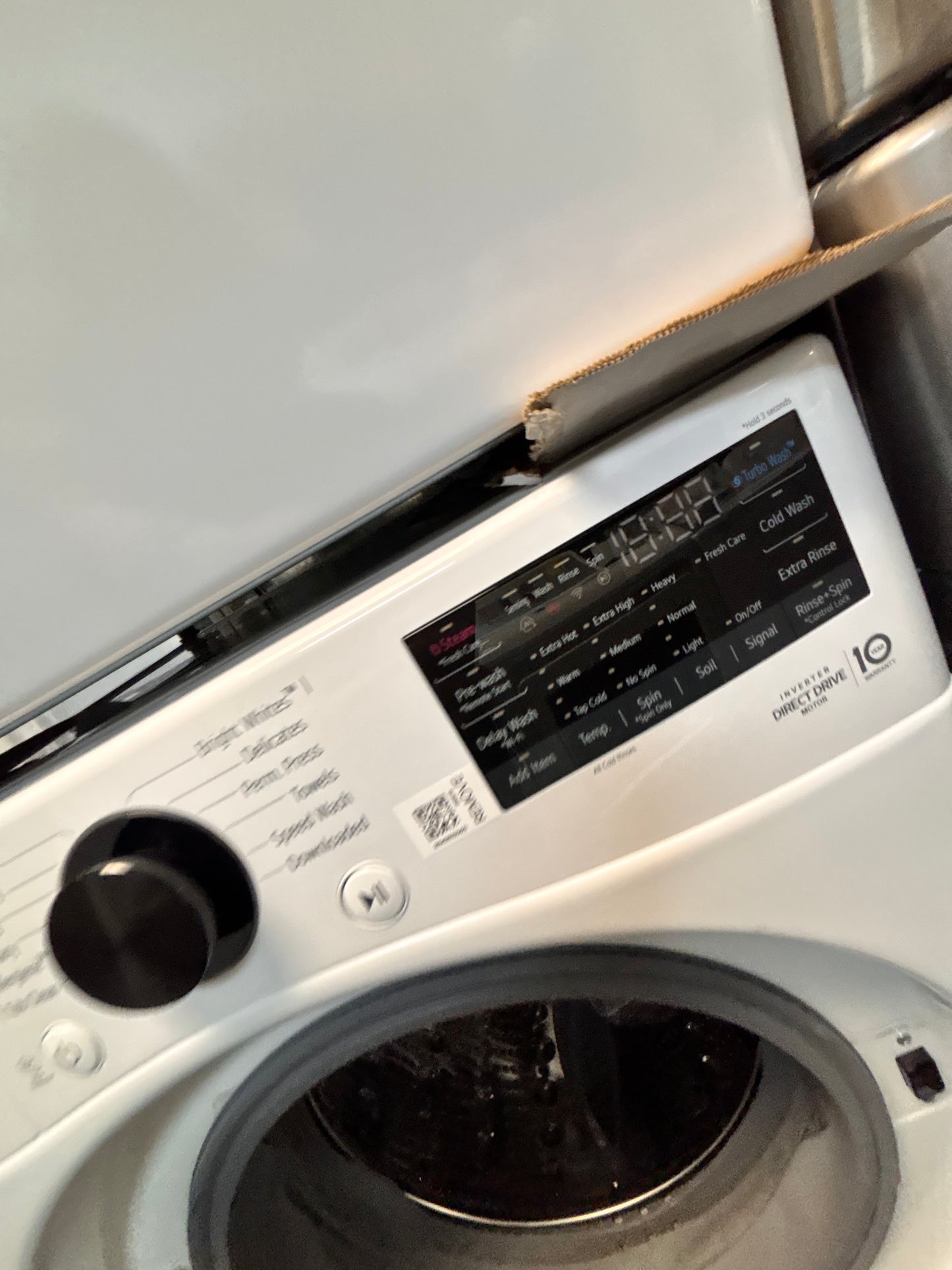 >Open Box 📦 Scratch & Dent 4.5 cu. ft. Ultra Large Capacity Front Load Washer - White
 & 7.4 cu. ft. Large Capacity Front Load Electric Dryer - White Set / stock number #WD737CB