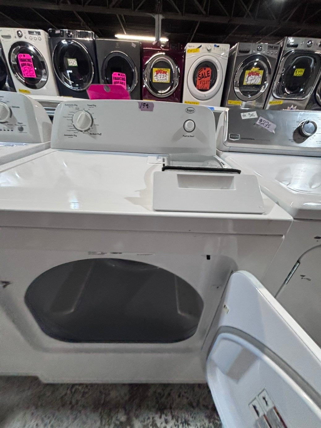 >*sale🔥Roper top load washer  & electric dryer 220v  set top load side by side #SPR2T1B
