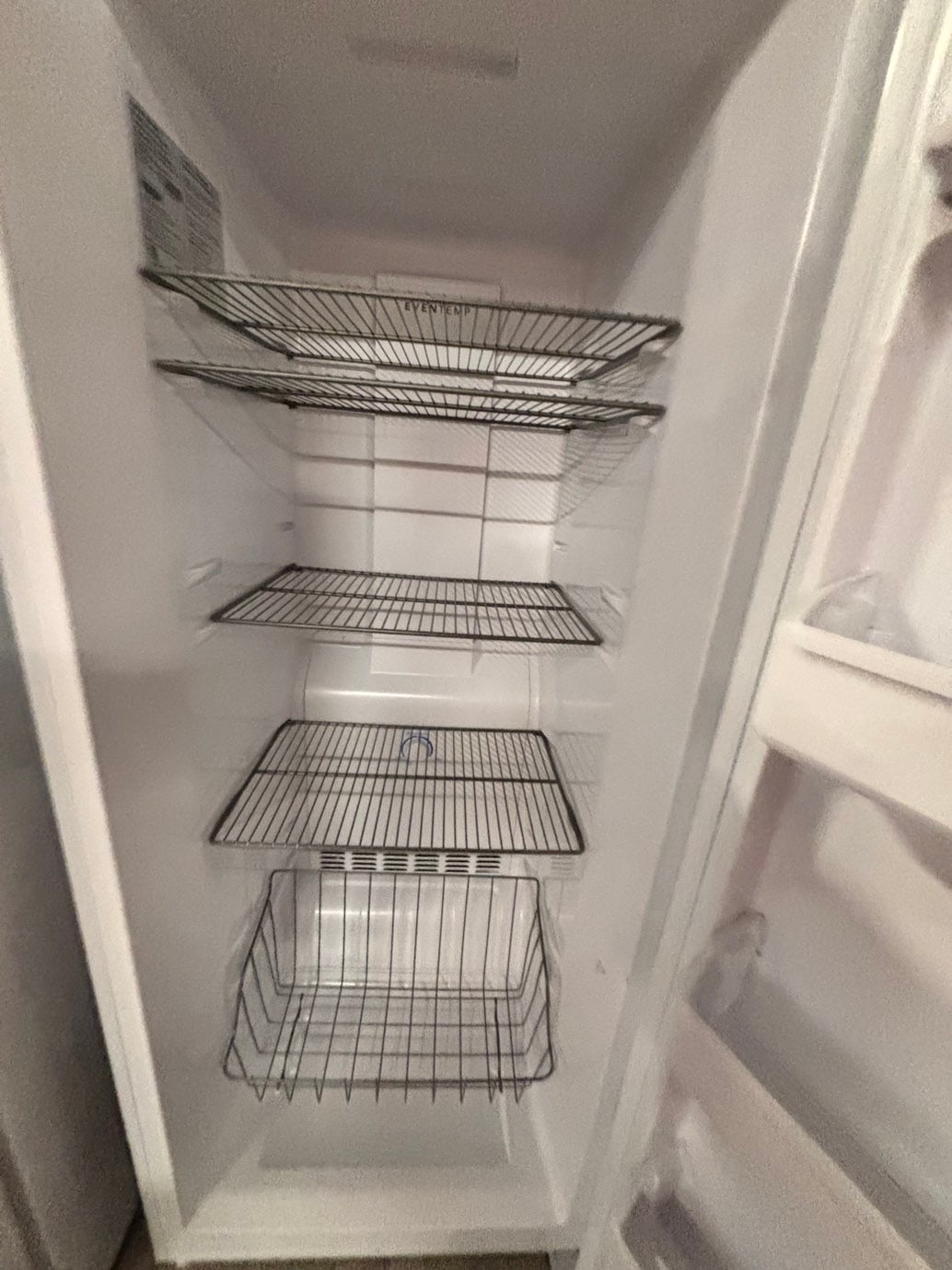 >Frigidaire up-right freezer white 16 cu.ft Refurbished-used #RF9ZXB