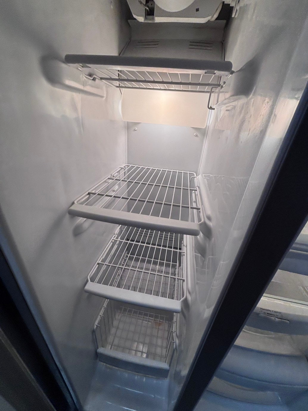 >*36” x 69h GE side by side Refrigerator and freezer stainless steel w/ice water dispenser 36” #SBTT7B