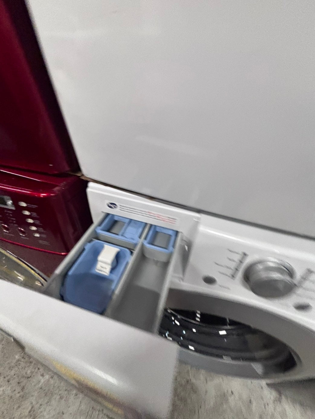 >*special 🔥mix & match kenmore washer & LG dryer set electric 220v front load stackable or side by side - sensor dry in white  #MX44V6BSET