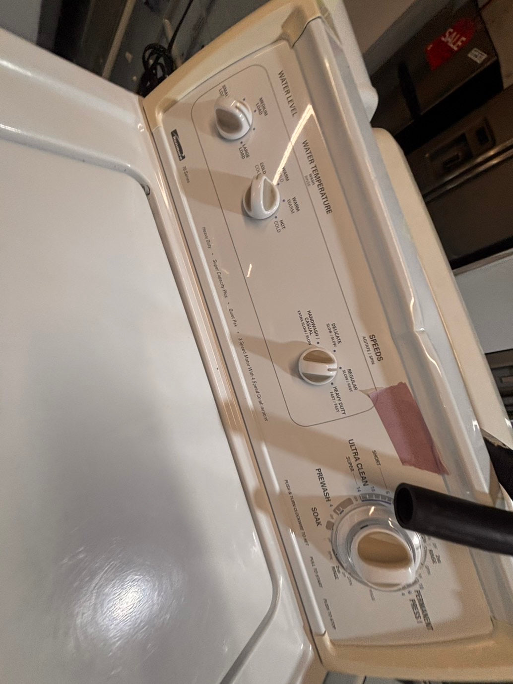 >*sale🎈kenmore heavy duty Top load washing machine w agitator 27" in good condition,used-Refurbished #TW4526B
