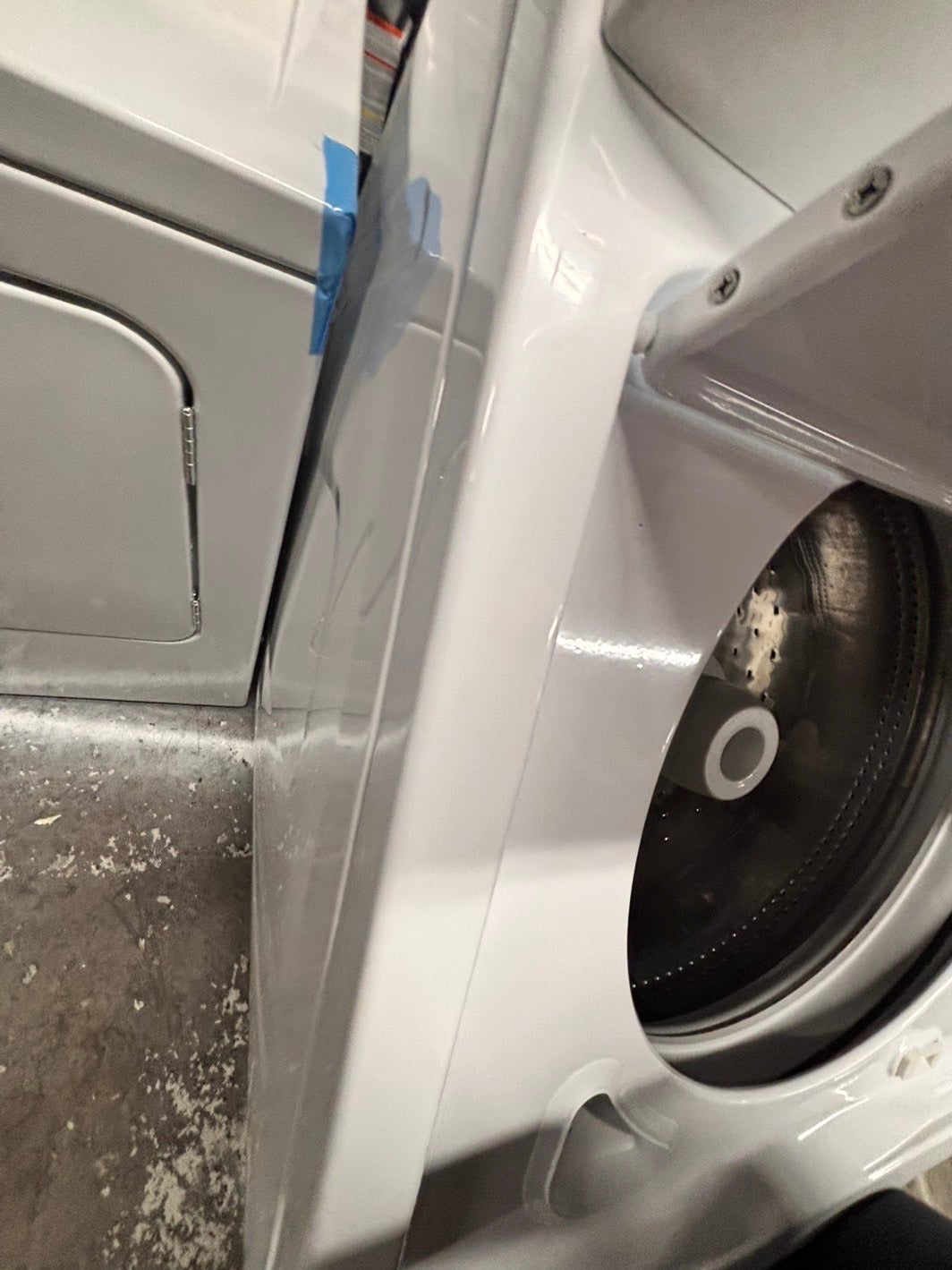 >kenmore Top load washing machine large capacity stainless steel drum w agitator 27" used-Refurbished #WK663B