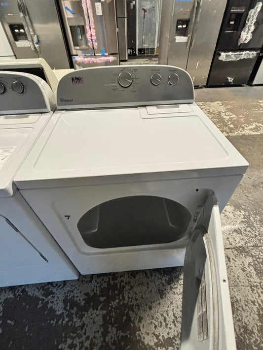 -📢black Friday sale 🦃 Whirlpool dryer 29” electric 220v side x side large capacity  /item number #WDW99JL