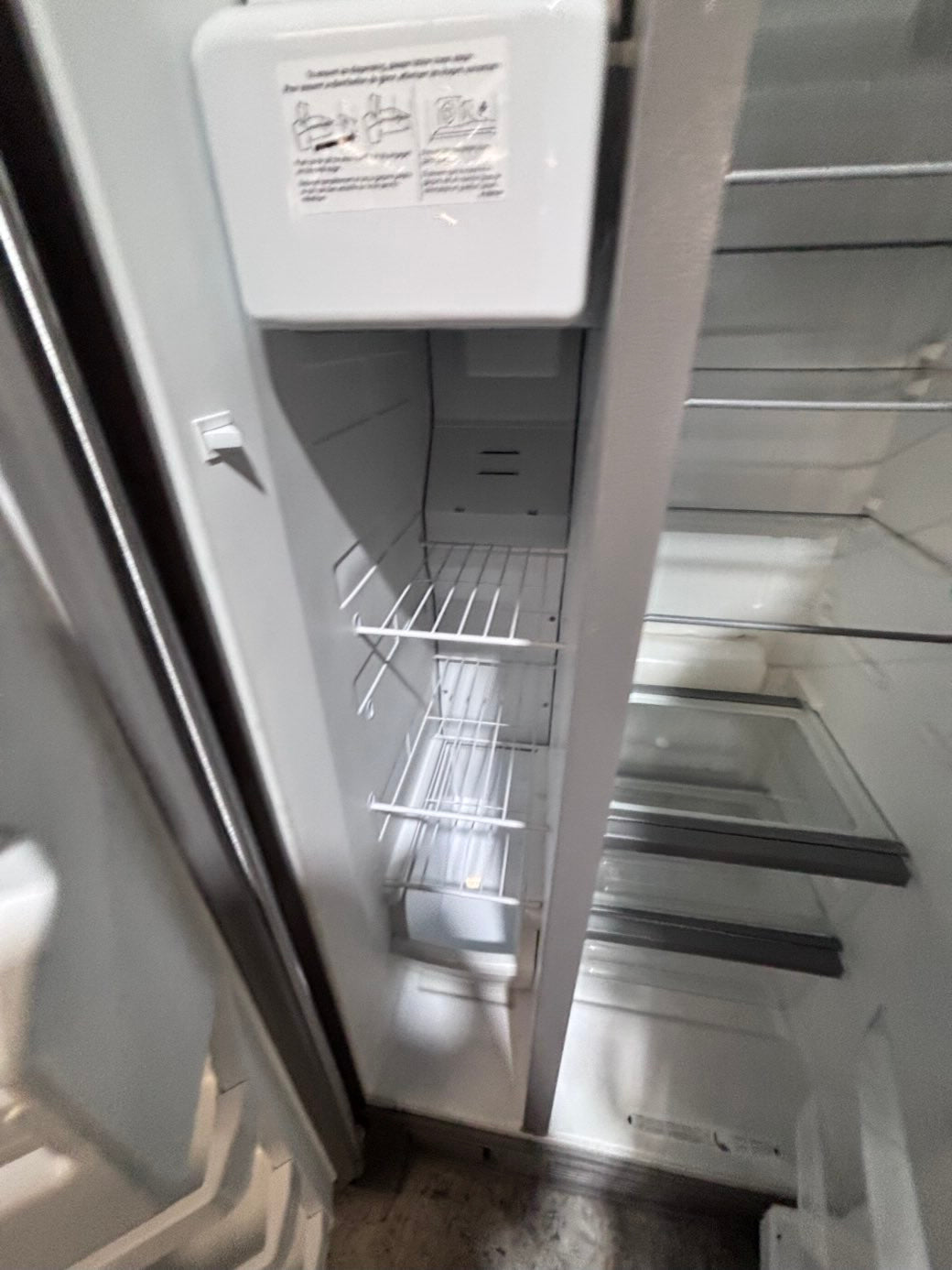 }SALE🔥🔥LG 33”x 65.1/2 h x 29”depth side by side Refrigerator and freezer with ice & water #WS33XV3B