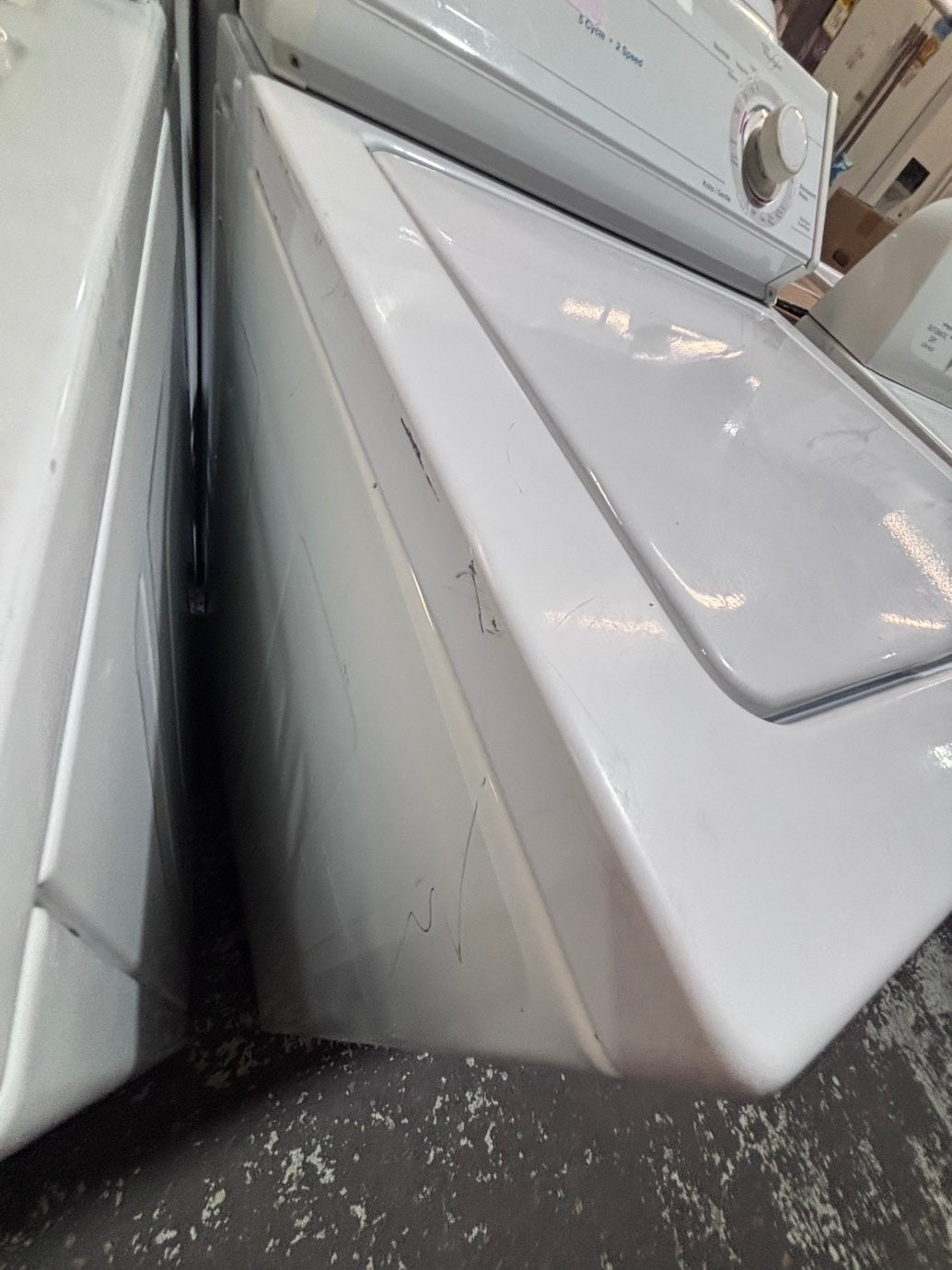 >*whirlpool Top load washing machine w agitator 24” in good condition,used-Refurbished #WZ17JKB