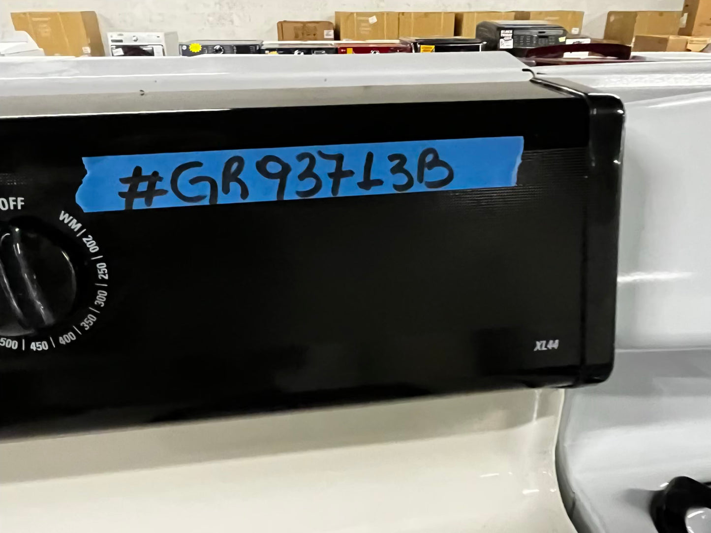 *🎄Holidays Sale 🎁 GE Gas range 4 burner bake broil self clean in black & off white used-Refurbished 30” #GR93713B