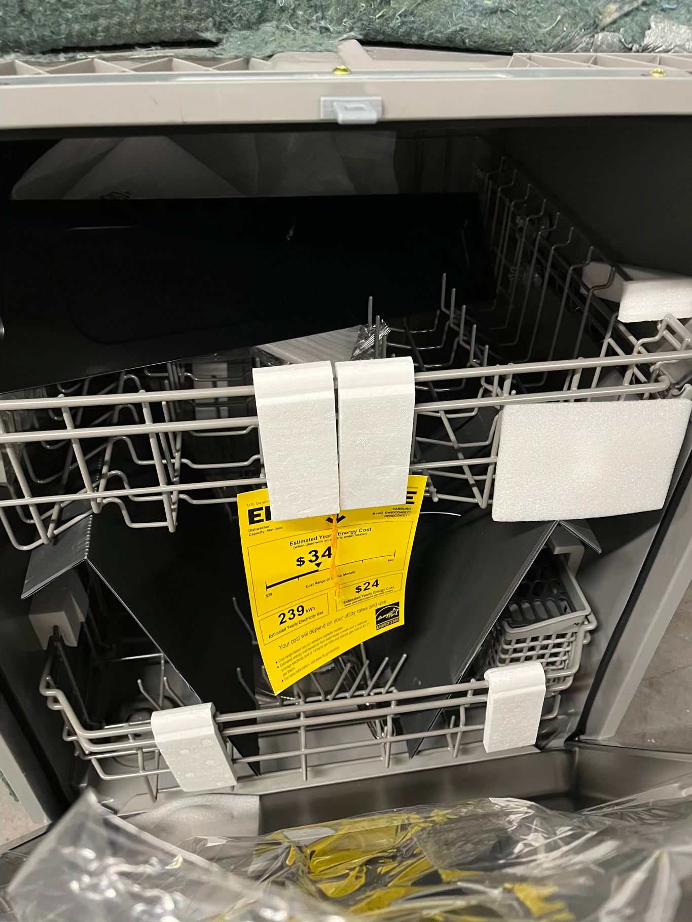 ⚡️BLACK FRIDAY ✨Open Box - Scratch & Dent 24 in. Built-In Tall Tub Dishwasher in Fingerprint Resistant Stainless Steel with Adjustable Rack, 53 dBA - Stock number #DW301B