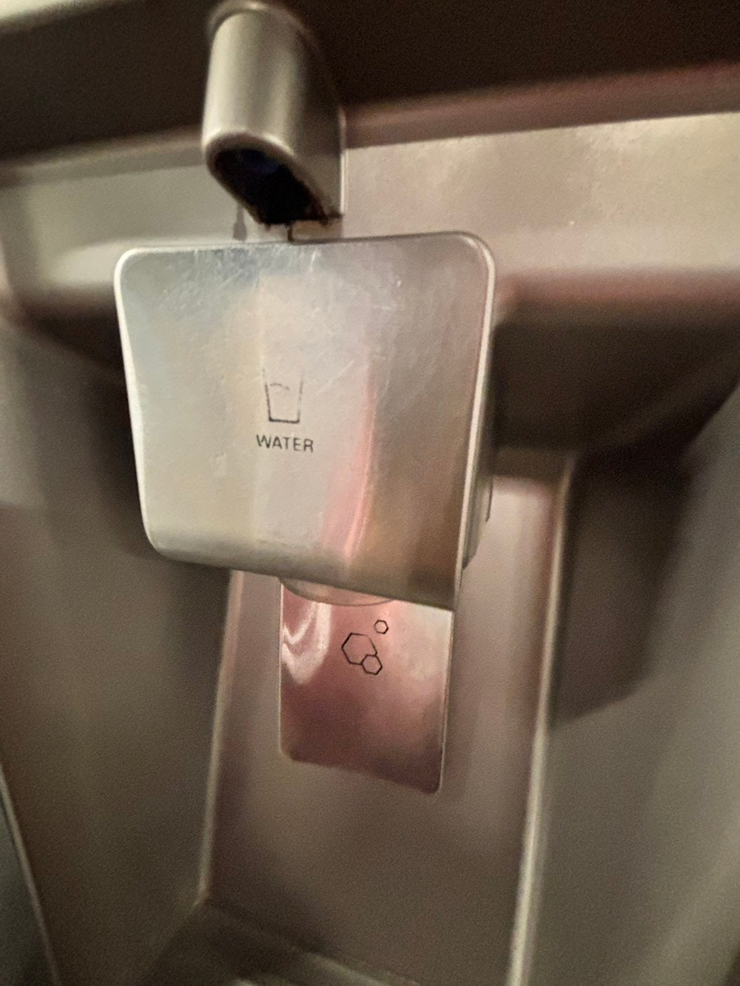 >sale🔥LG  French door Refrigerator counter depth stainless steel w/ ice water dispenser great condition 36" used-refurbished #KVAW24B