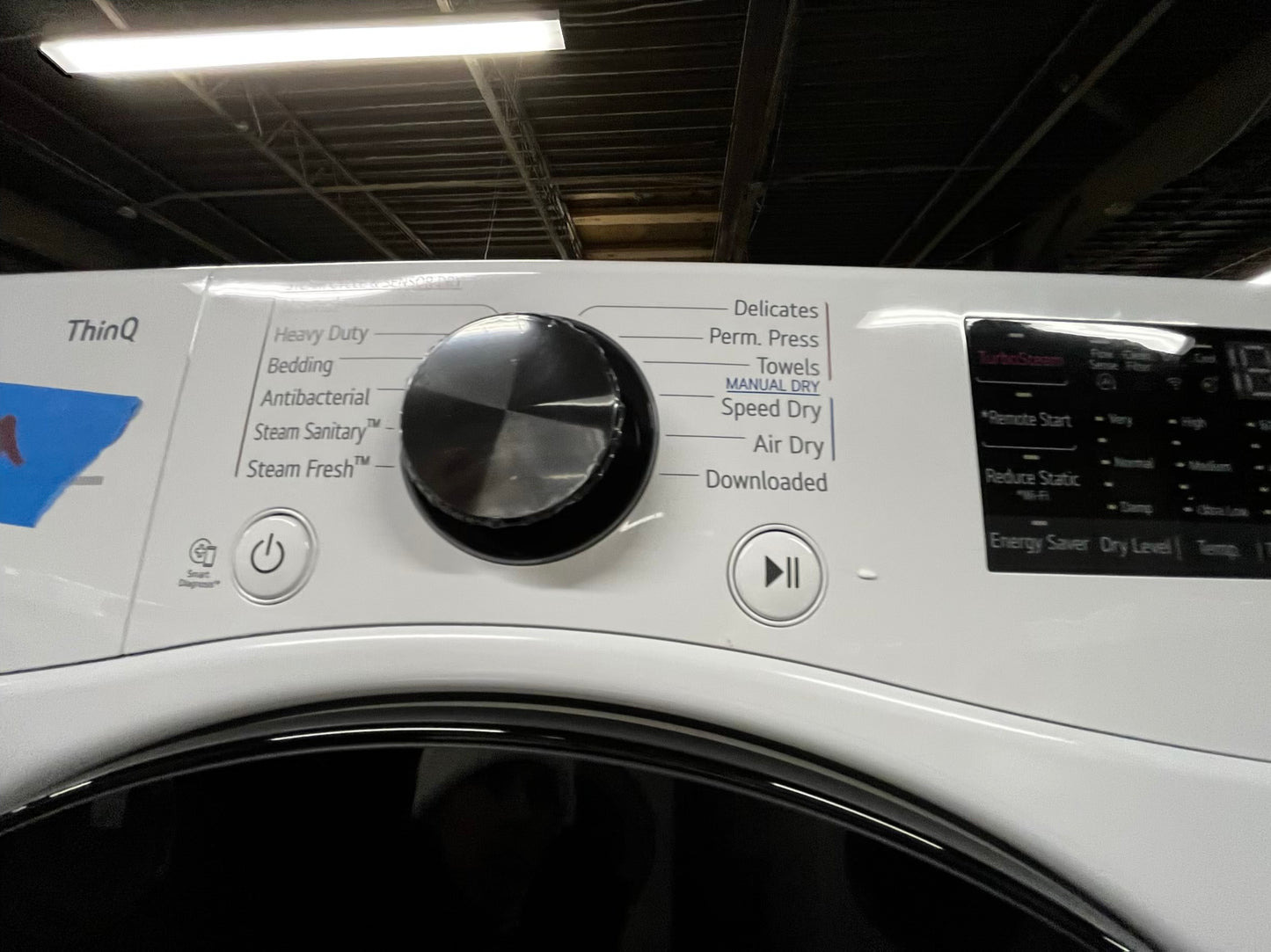 -Open Box 📦 Scratch & Dent 4.5 cu. ft. Ultra Large Capacity Front Load Washer - White WM4000HWA & 7.4 cu. ft. Large Capacity Front Load Electric Dryer - White DLEX4000W Set / stock number #WD7714AB