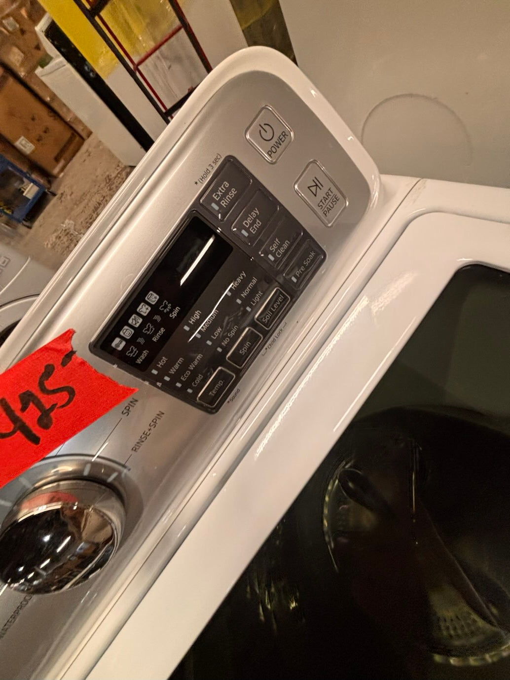 } }Samsung 27” white color Top load washer  Large capacity stainless steel Drum working 💯  with warranty ! used,refurbished #SAWTGQB
