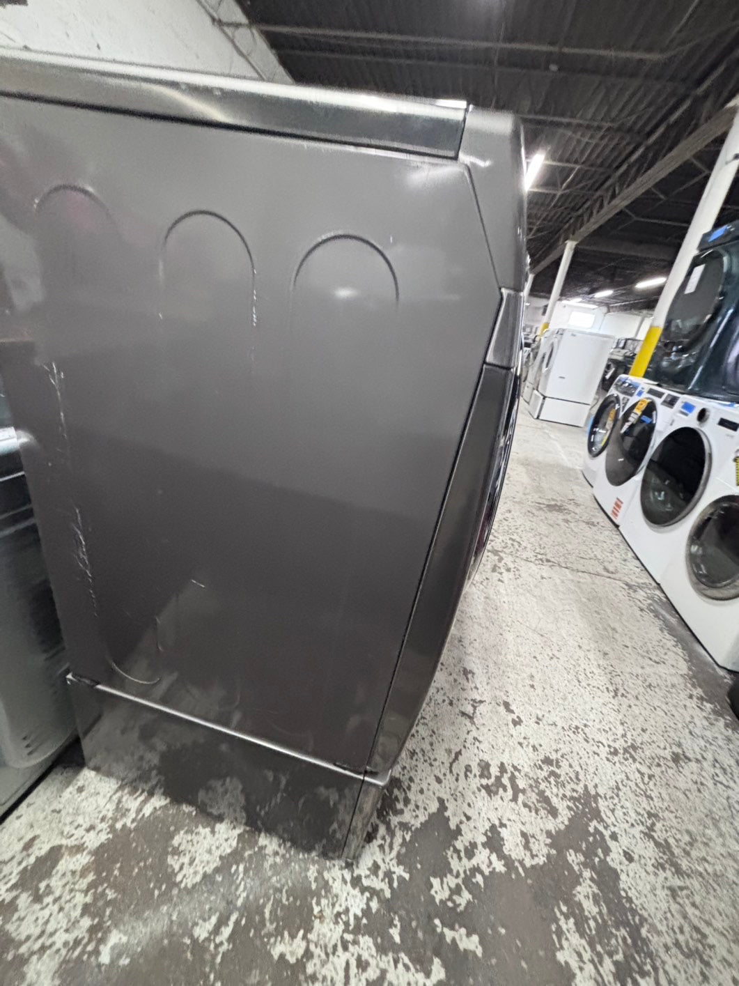 Special🔥Samsung GAS Dryer front load w/pedestal extra storage 27" in  used -Refurbished.  #GDSD3JL
