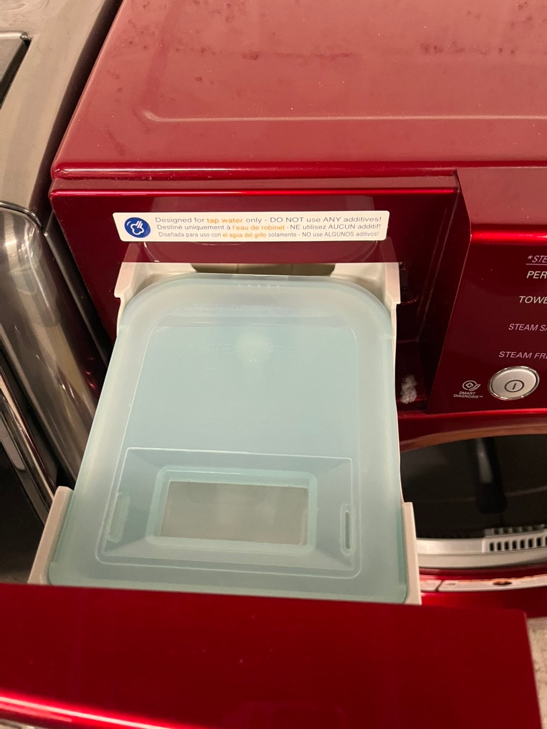 -🔥Black Friday ‼️LG Red Steam Front-Load Electric Dryer With 7.3 Cu. Ft. Capacity stackable 220v dryer  27" #EDLG51B