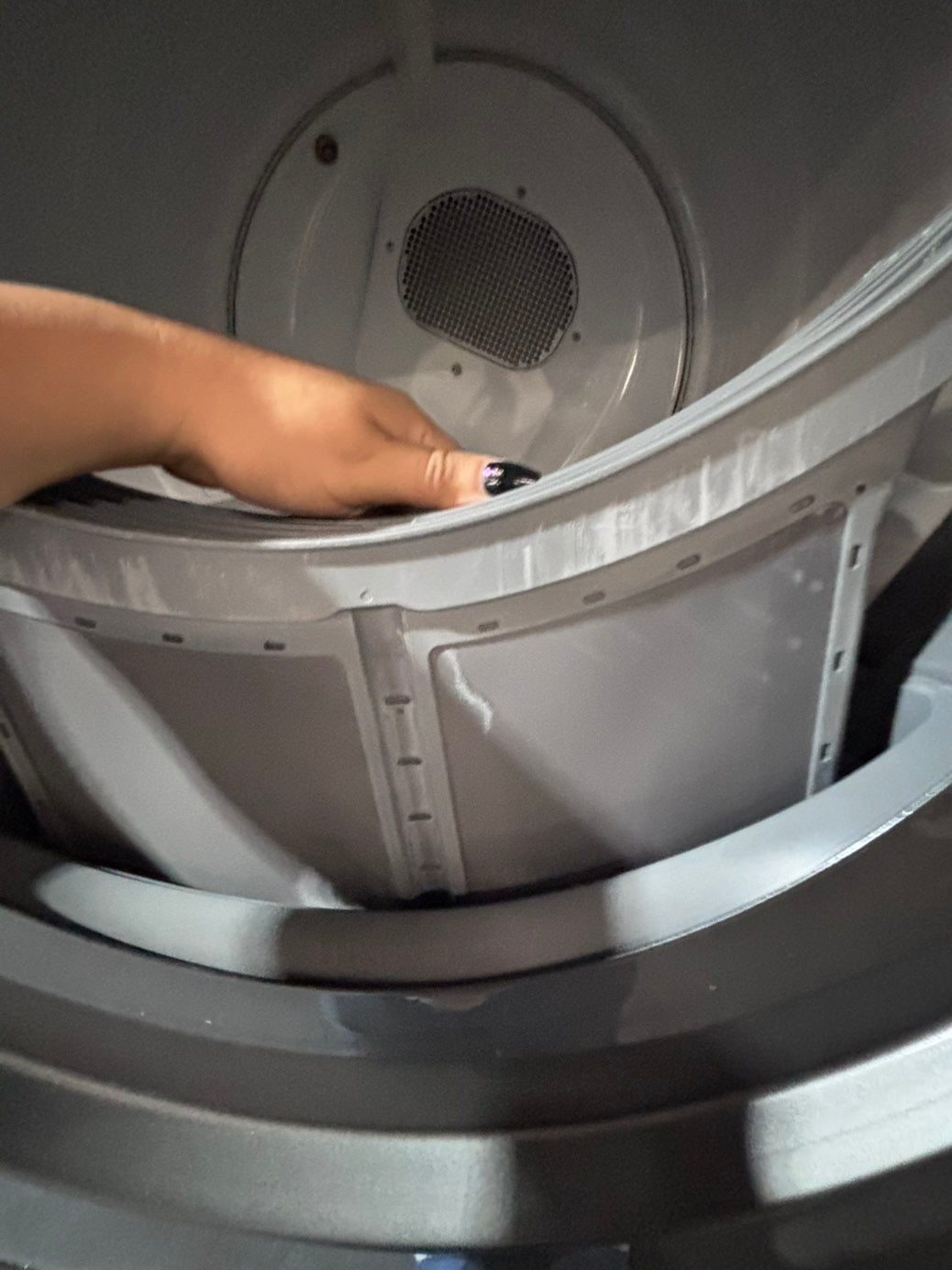 >* special 🔥Electrolux large capacity washer & dryer set electric 220v front load stackable or side by side - sensor dry in gray  #ELR9SET