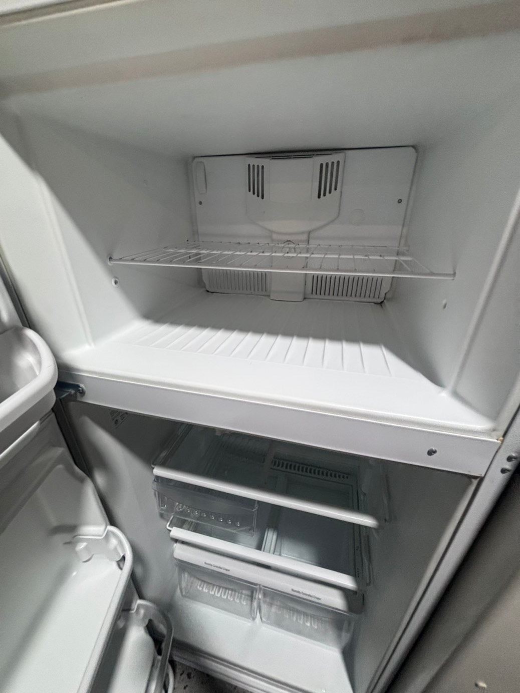 >>Kenmore 30”18cu.ft -top freezer refrigerator white  color              -used refurbished 30” #F3KXW6B