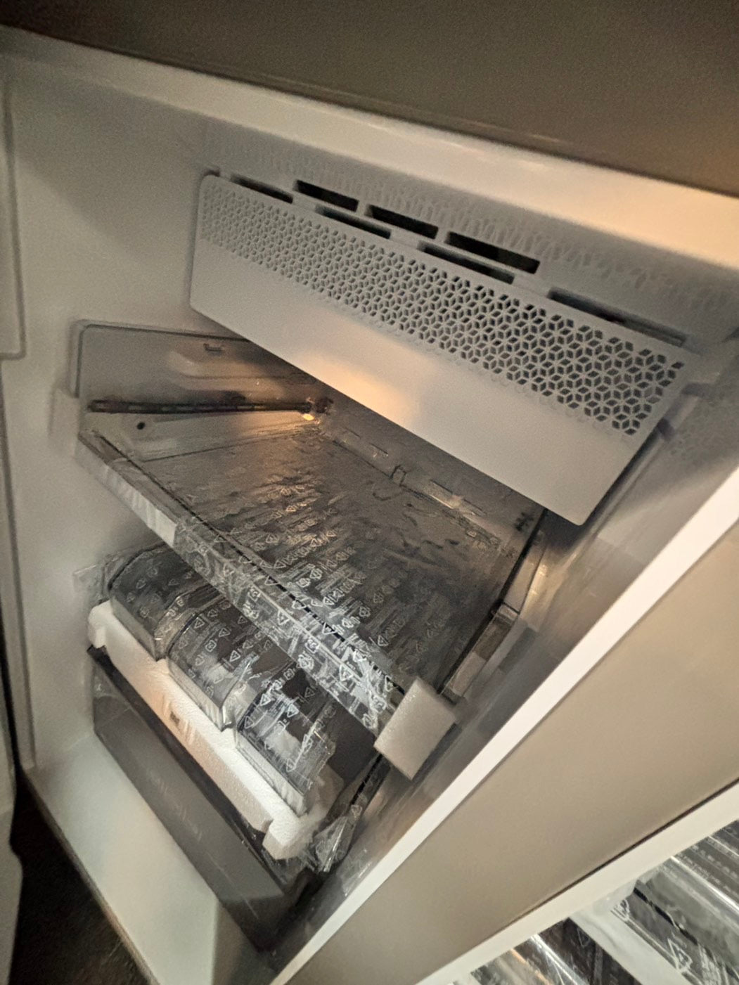 >New open box 📦 samsung 4-doors Counter Depth French Door Refrigerator 22cu.ft in Stainless Steel  #RFSGG1B 36” in