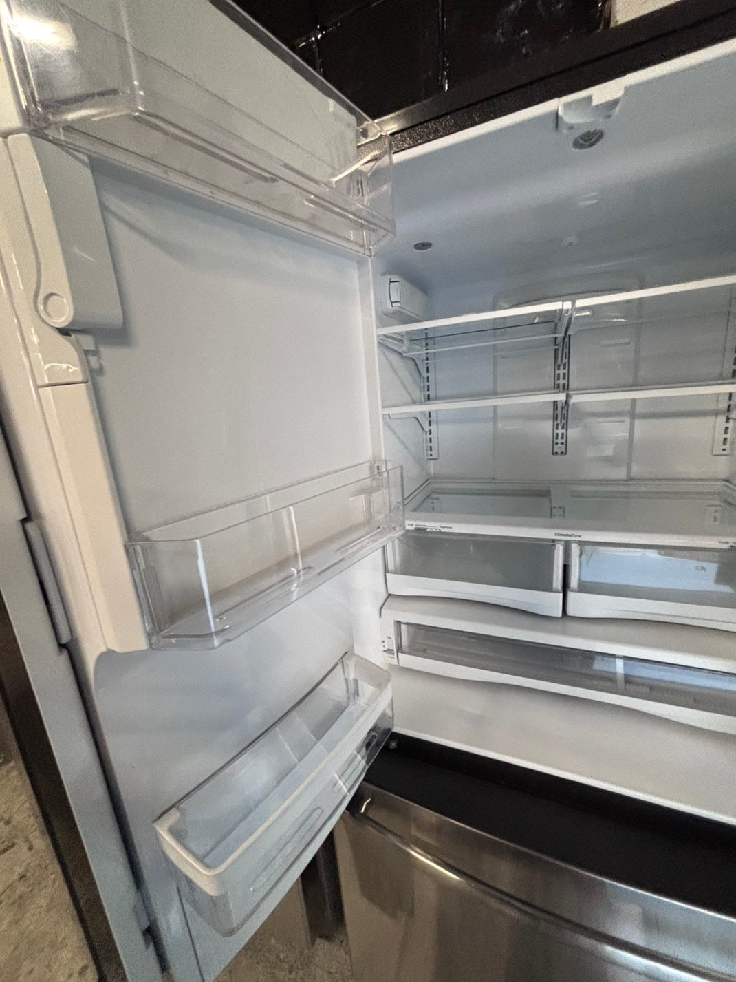 >GE 36” French Door Refrigerator Super-Capacity with ice maker & water dispenser ,used-refurbished #GE50PSB
