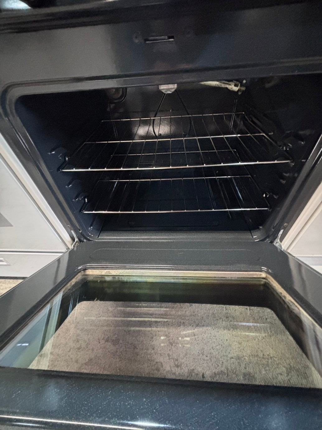 >special 🔥Kenmore Gas range 4 burner bake broil Hi/Lo self clean in off white & black used-Refurbished 30” #GHPZ4B