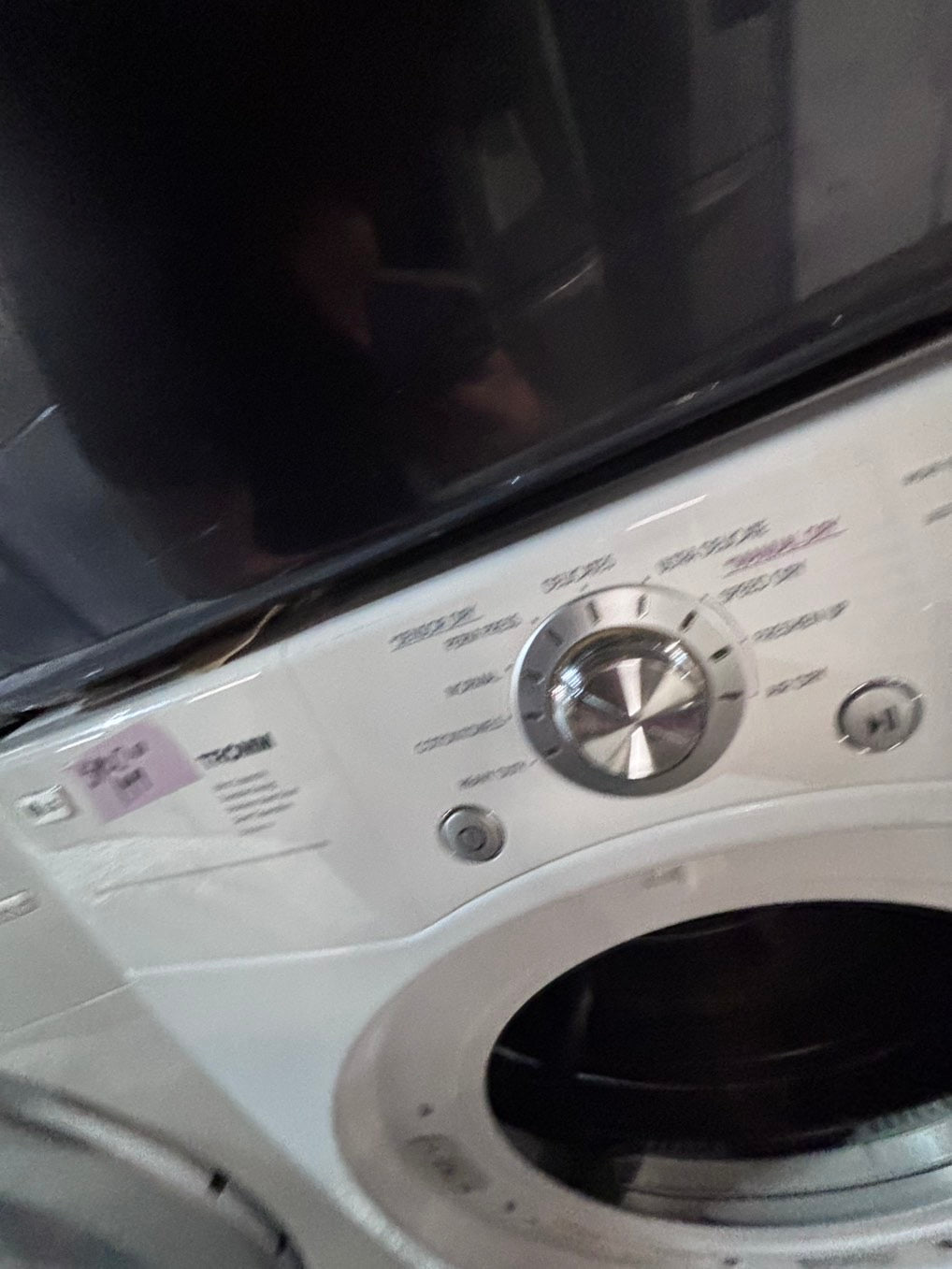 >*sale 🔥LG sensor Dry front load stackable electric 220v dryer in white  color used-refurbished 27" #DS167NB