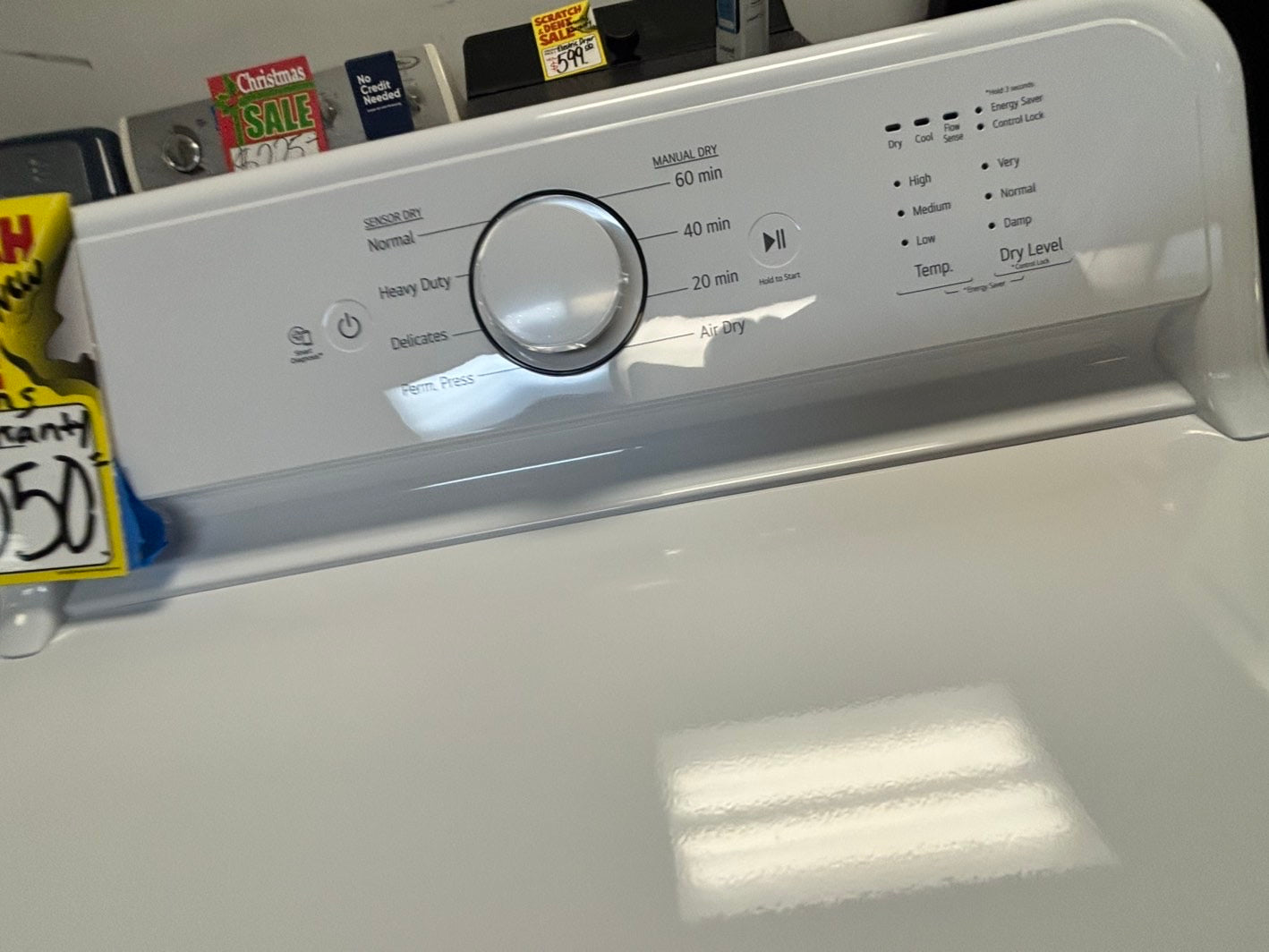 *Open box 📦 New S/d New LG Top load washer Stainless steel Drum 4.1 Cu.Ft And Electric dryer large capacity set 27” wide dark gray #WDLM41L