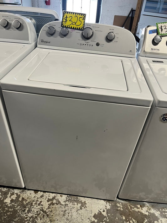 Whirlpool Top load washing machine w agitator 27" used-Refurbished #WHPT26B