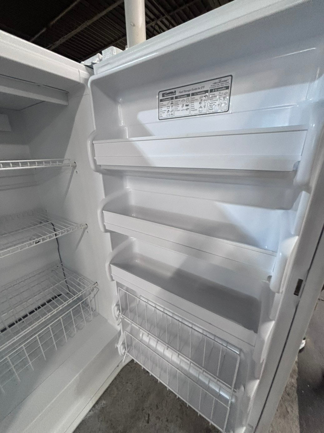 >>special 💥Frigidaire up-right freezer white 14.cu.ft Refurbished-used #FKU1514B