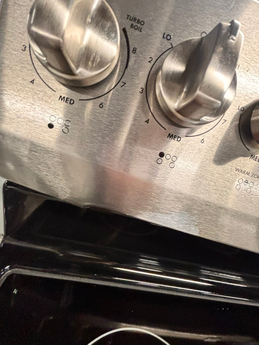 >kenmore glass top electric range 220v 5 burner convection oven quickly bake-warm zone bake broil self clean Refurbished fast boil 30" #ELRA44B