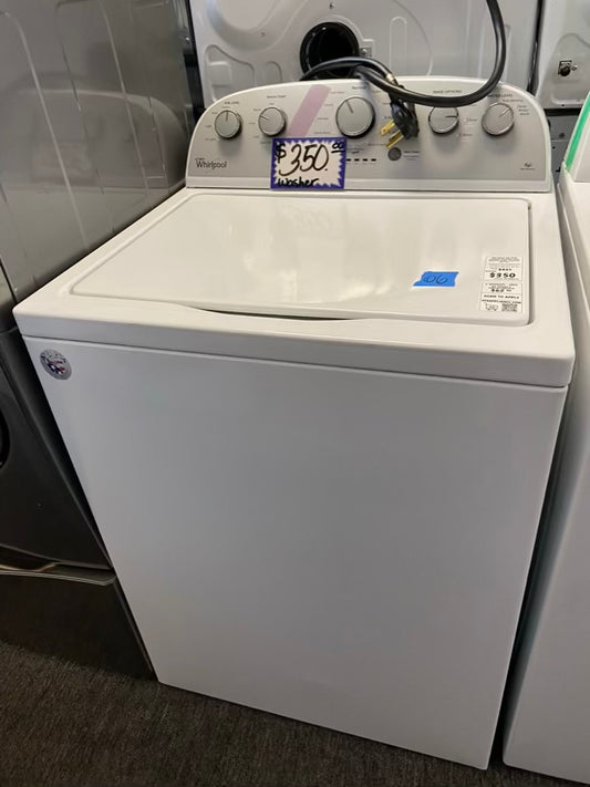 Whirlpool top load washing machine with agitator large capacity 27” in #W867JL Refurbished
