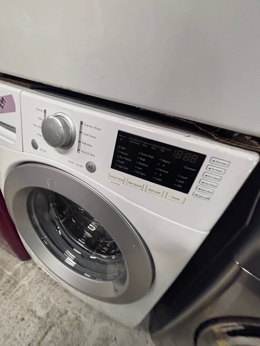 >*special 🔥mix & match kenmore washer & LG dryer set electric 220v front load stackable or side by side - sensor dry in white  #MX44V6BSET