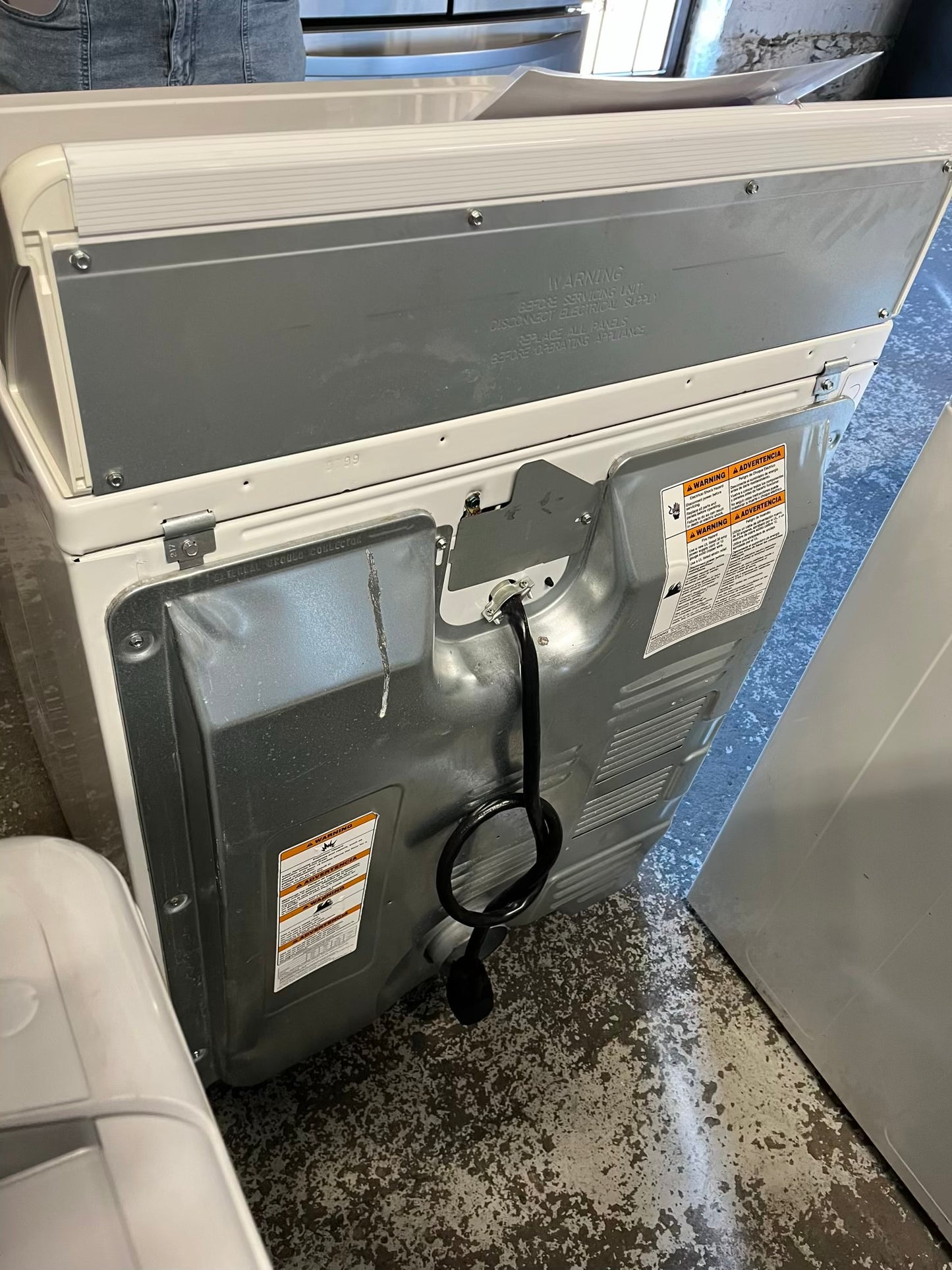 - Kenmore electric 220v dryer side x side #WD930NB