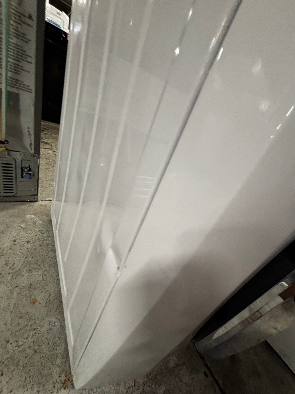 >Electrolux front load washer& dryer set large capacity energy start , steam   new scratch and dent #FLW77XB