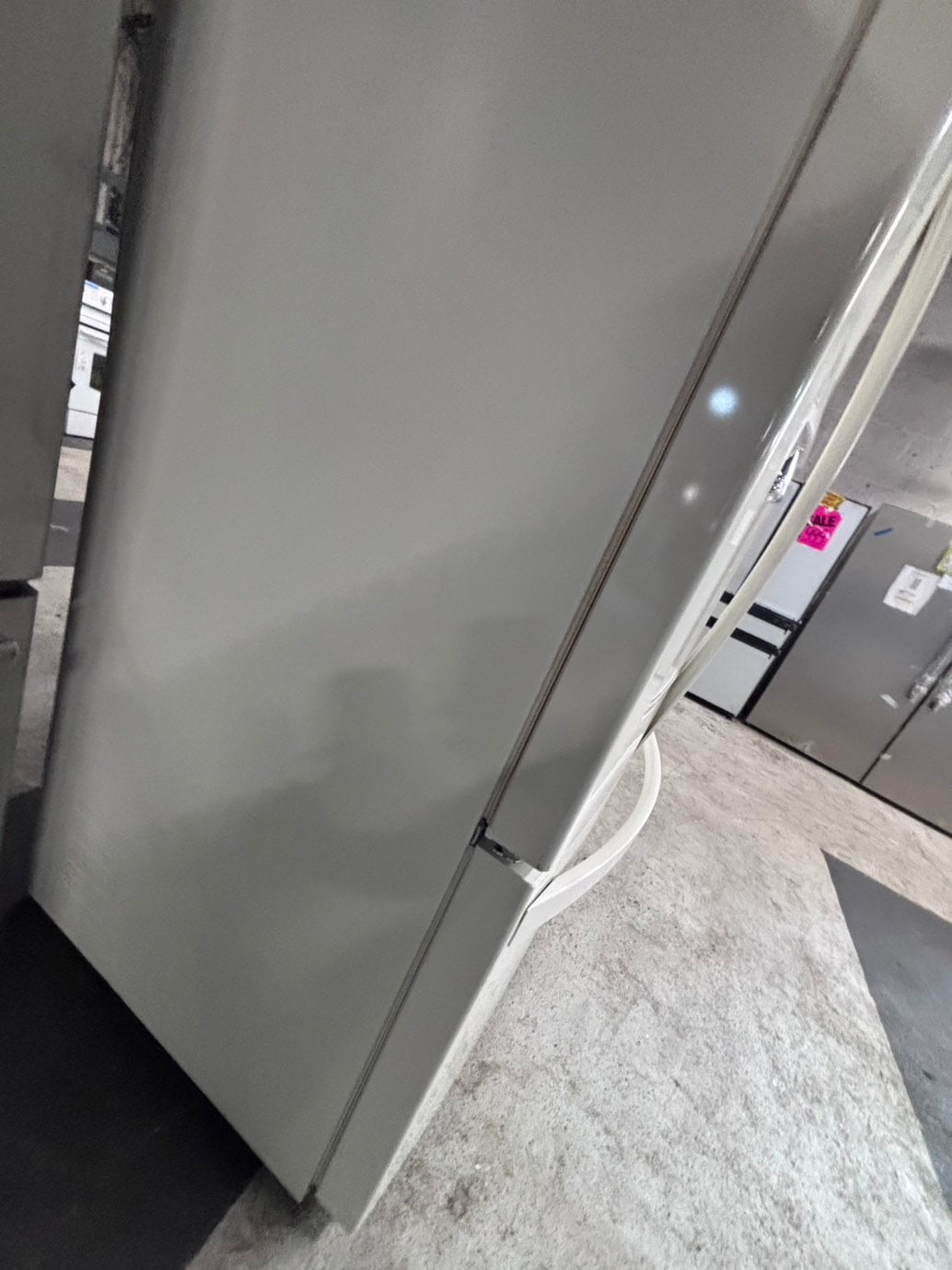 >special 🔥Used great condition used-Refurbished Kenmore  36”W x 69h x 30”depth french door refrigerator off white  w/ice & water dispenser 36 “ #RFK22CB