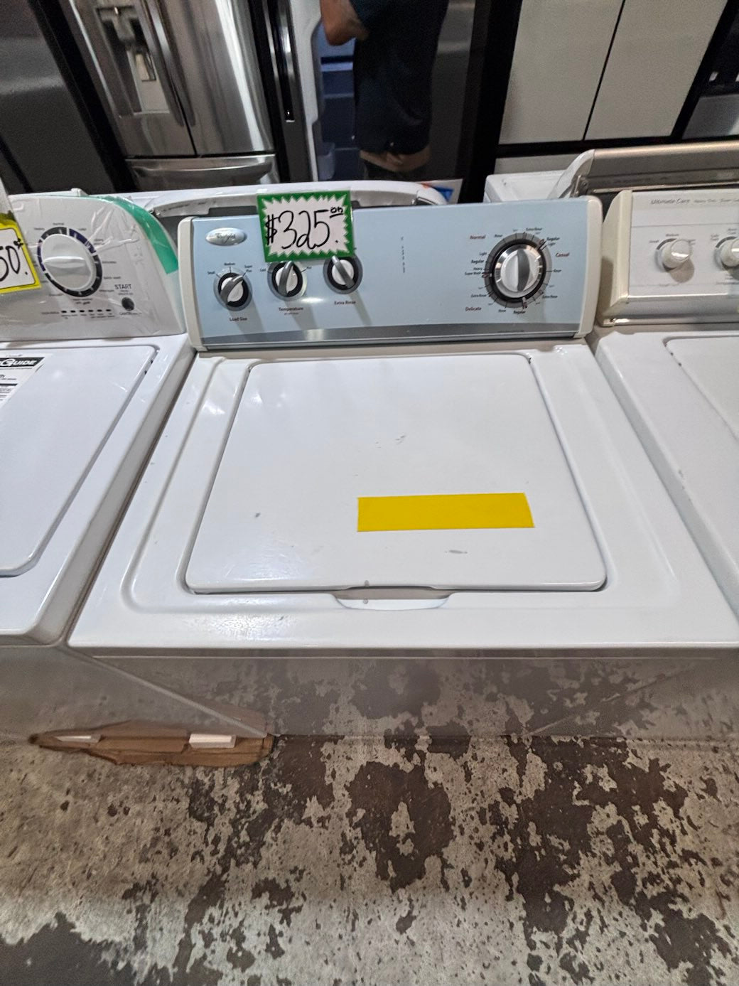 } whirlpool Top load washing machine w agitator 27" in good condition,working 💯 used-Refurbished #TW2141B