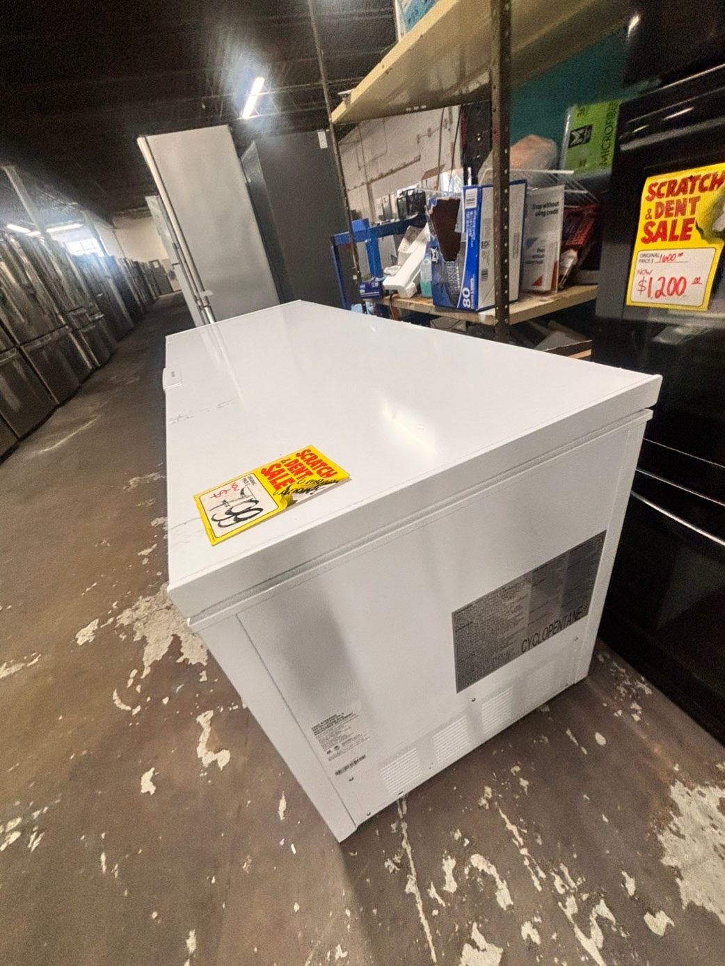 >new open box 📦-frigidaire 20 cu. ft. Chest  Freezer ENERGY STAR #FCH20CB