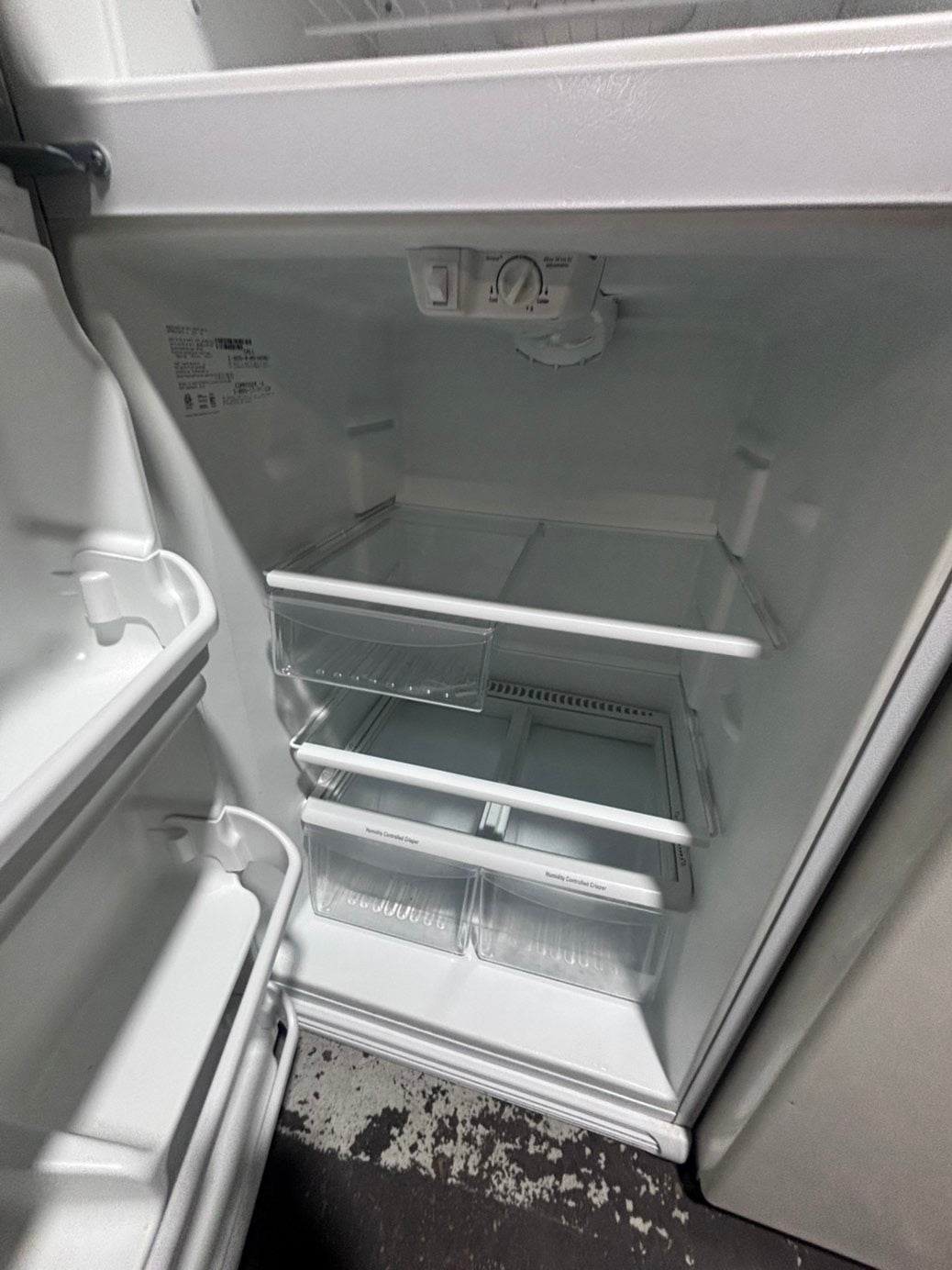 >>Kenmore 30”18cu.ft -top freezer refrigerator white  color              -used refurbished 30” #F3KXW6B