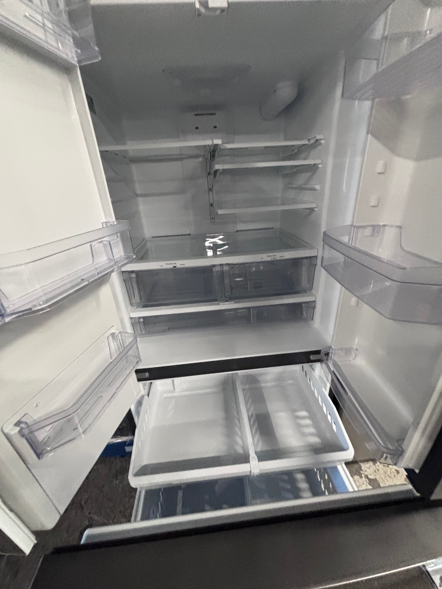 >>Used great condition used-Refurbished GE 36”w x69h x 29.1/5 depth refrigerator stainless steel w/ice & water dispenser 36 “ #FDF29U3B